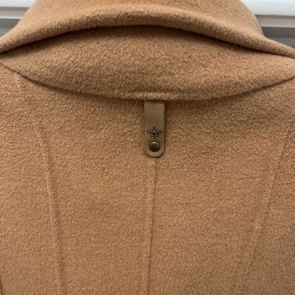 Mackage XS Camel Wool Coat • Leather Trim • Archive Luxury - Picture 8 of 14